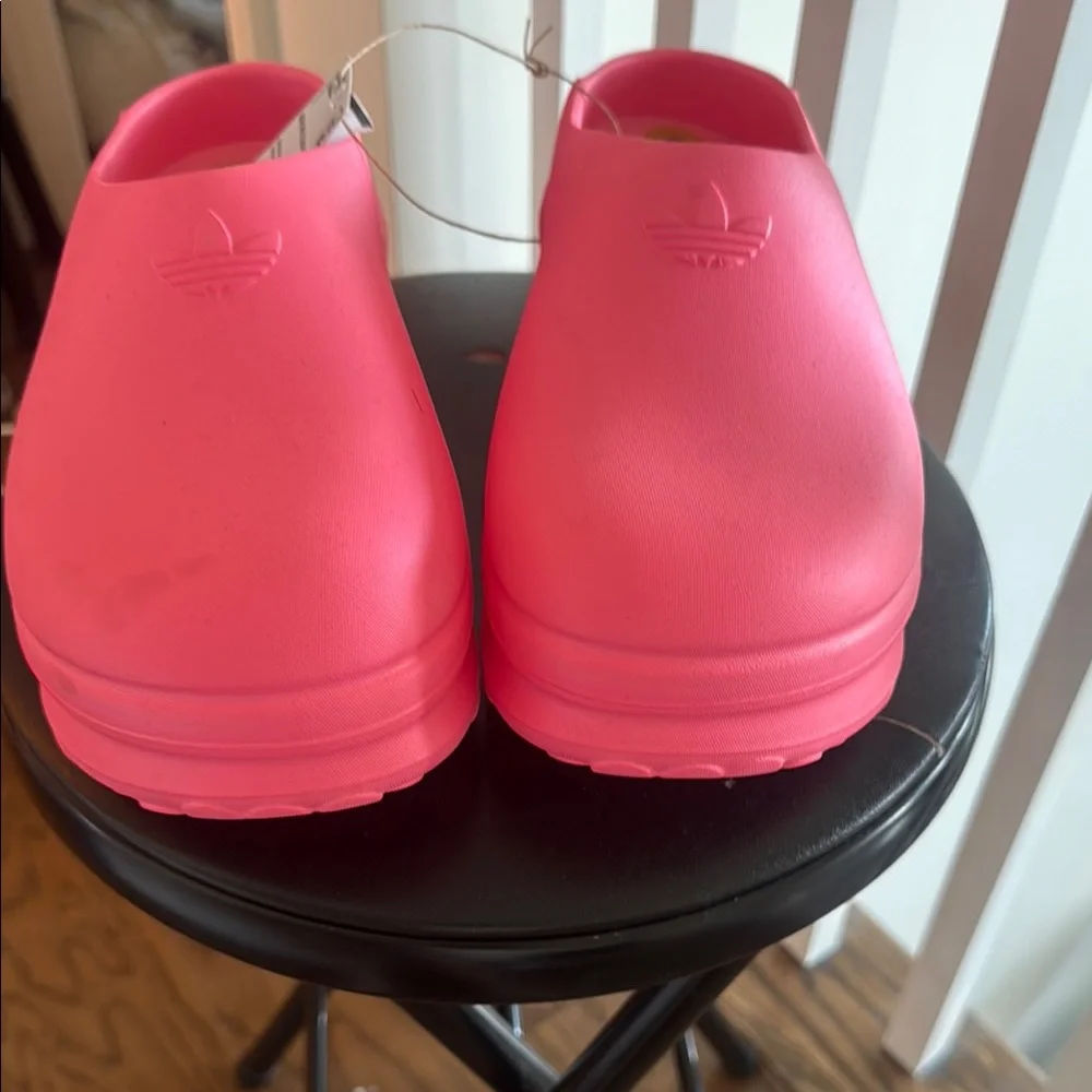 adidas Pink Platform Clogs